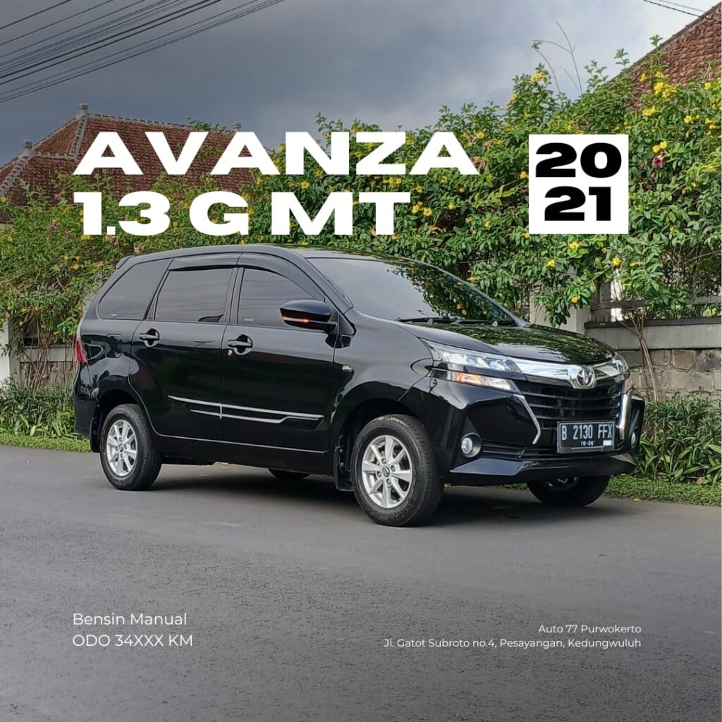 avanza g 2021 mobil bekas murah bagus berkualitas